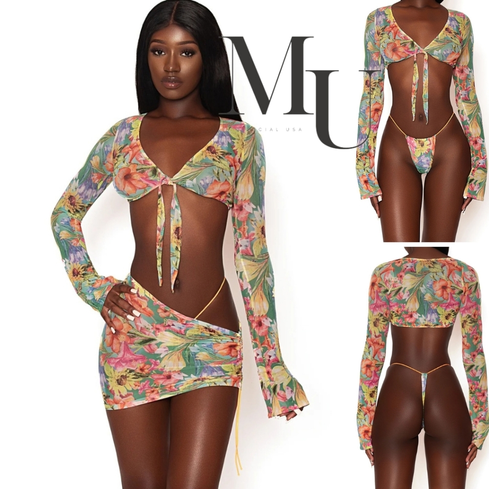 🧡Havana 3-Piece Swim Set💚